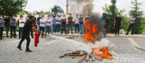 Elazığ Belediyesinden güvenlik personeline yangın eğitimi