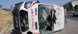 Elazığ'da ambulans takla attı: 5 yaralı