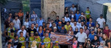 Elazığ'da sporcular 'Ali Bey Konağının' restore edilmesi için pedal çevirdi
